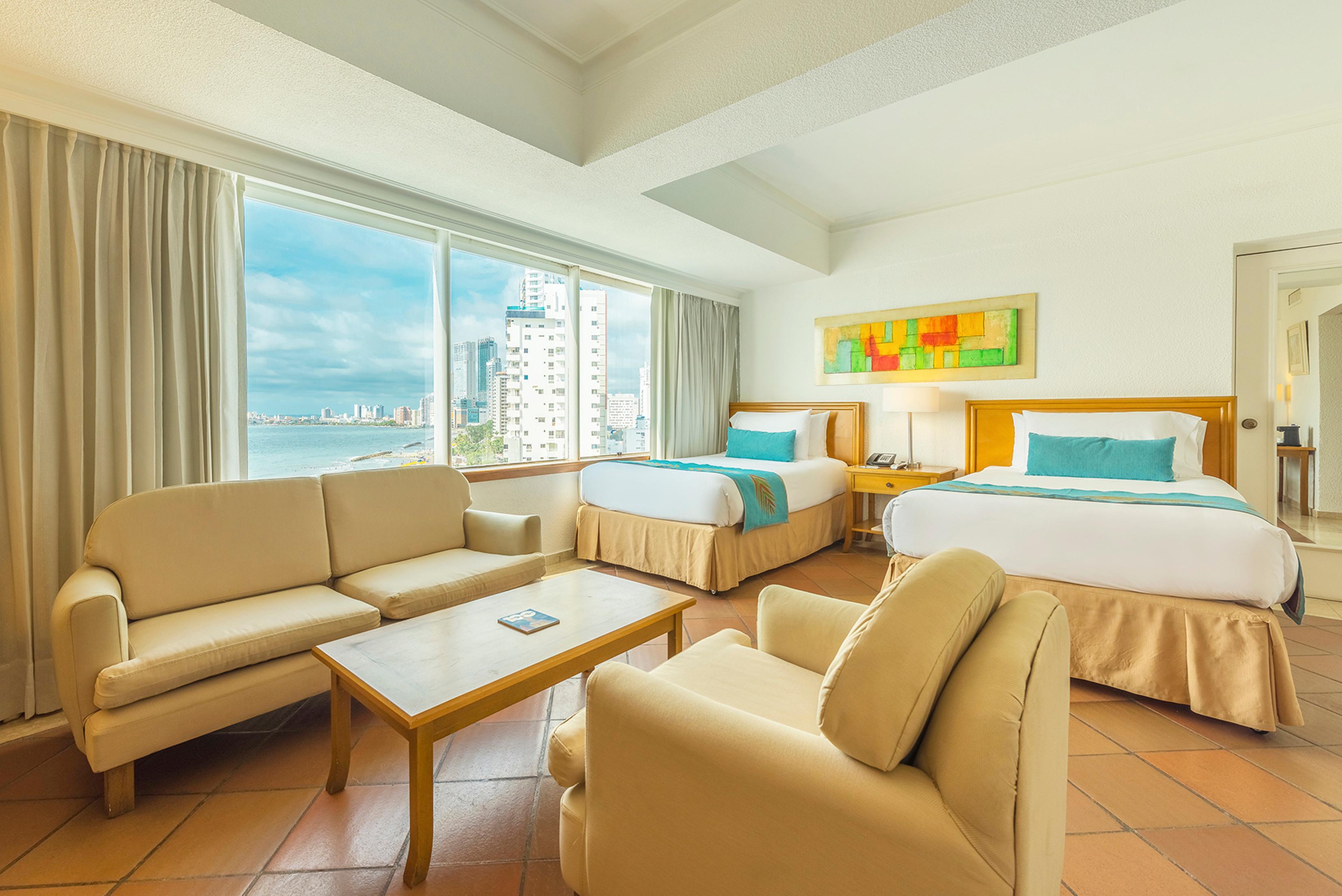 โรงแรมอัลมิรันเต การ์ตาเจนา Cartagena ภายนอก รูปภาพ A room at the hotel